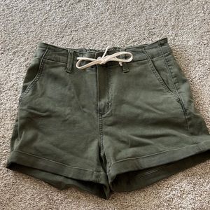 Paige christy short, green, size 26